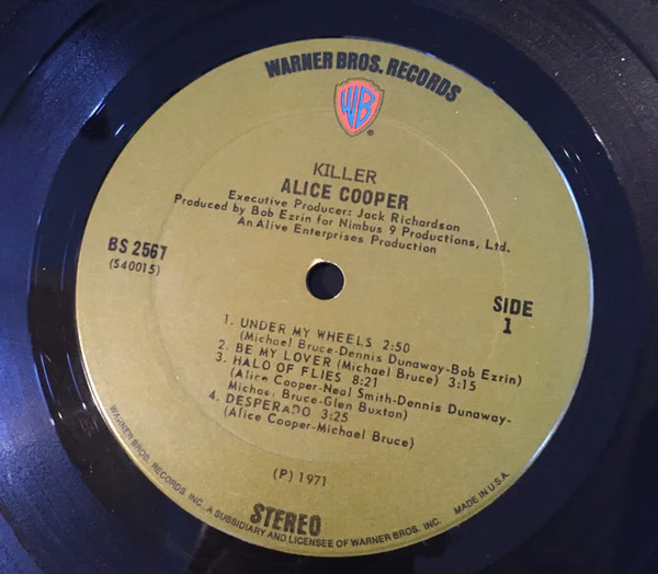Alice Cooper - Killer (LP, Album, Uni) (Very Good Plus (VG+)) - Image 3