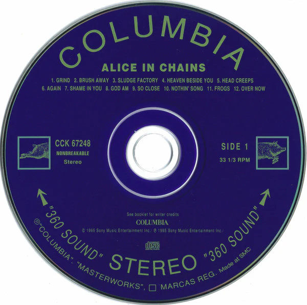 Alice In Chains - Alice In Chains (CD, Album, Pur) (Good Plus (G+)) - Image 5