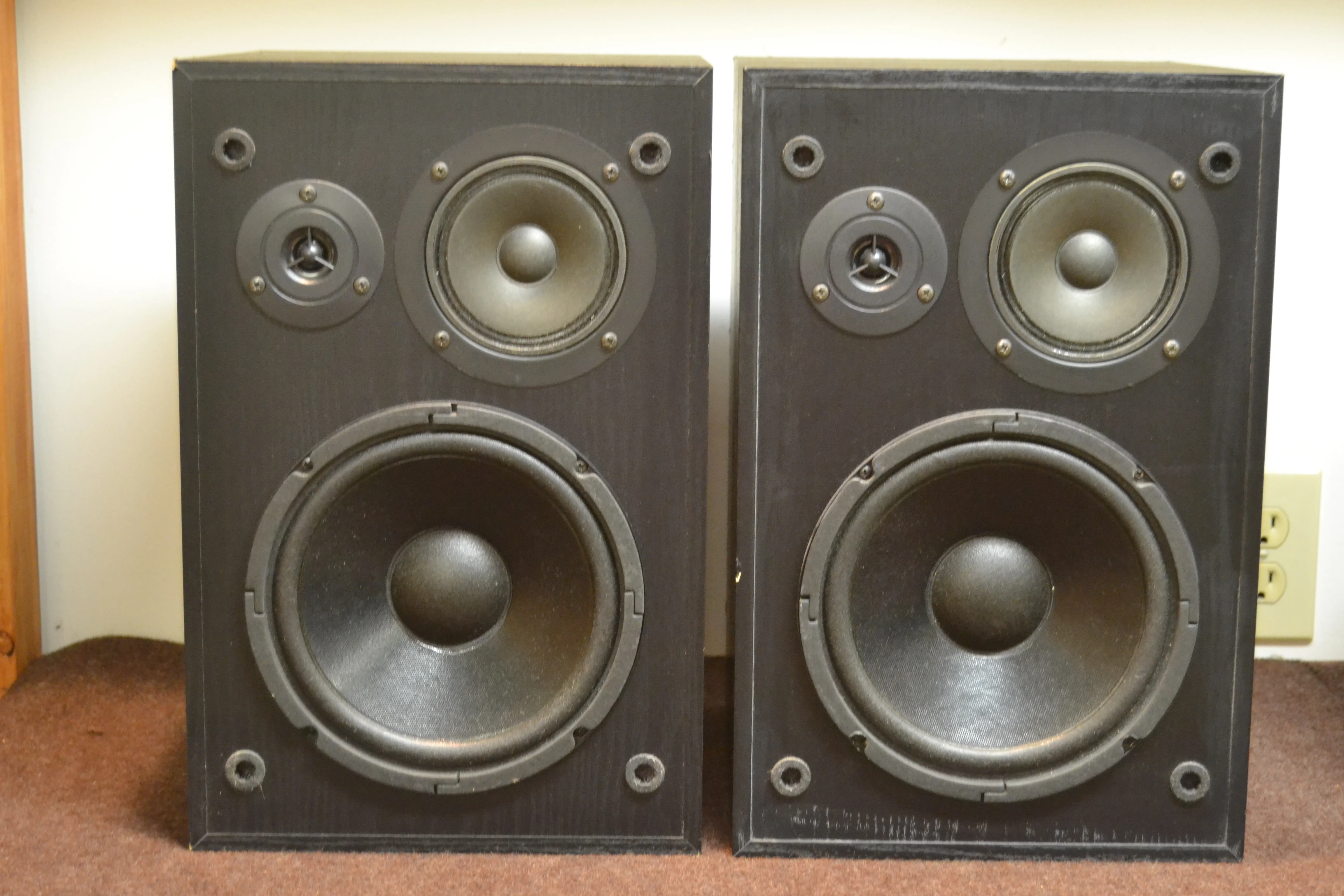 Altec Lansing Model 83 Acoustic Suspension 3-way Speakers - Image 2