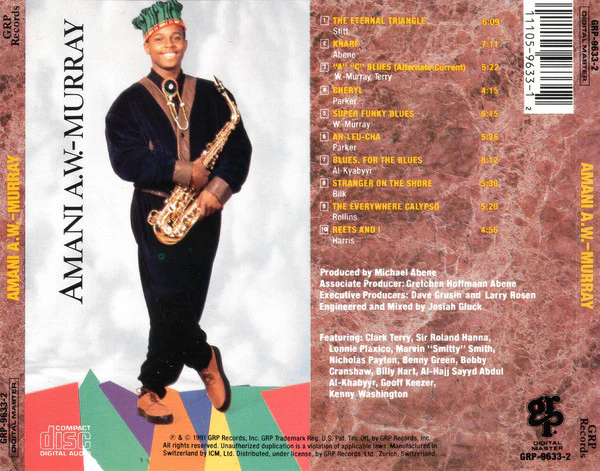 Amani A. W.-Murray - Amani A. W.-Murray (CD, Album) (Near Mint (NM or M-)) - Image 2