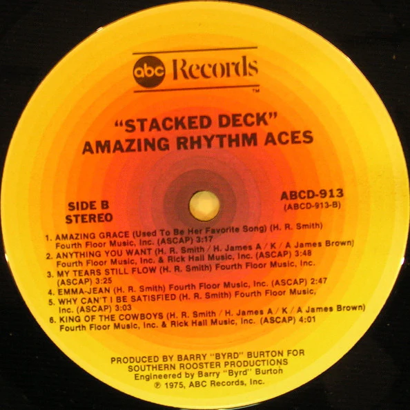 The Amazing Rhythm Aces - Stacked Deck (LP, Album) (Near Mint (NM or M-)) - Image 3