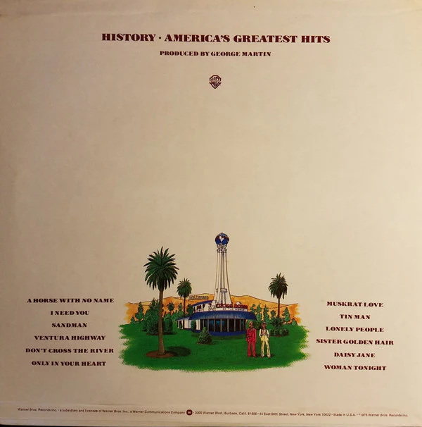 America - History · America's Greatest Hits (LP, Comp, Jac) (Very Good Plus (VG+)) - Image 2