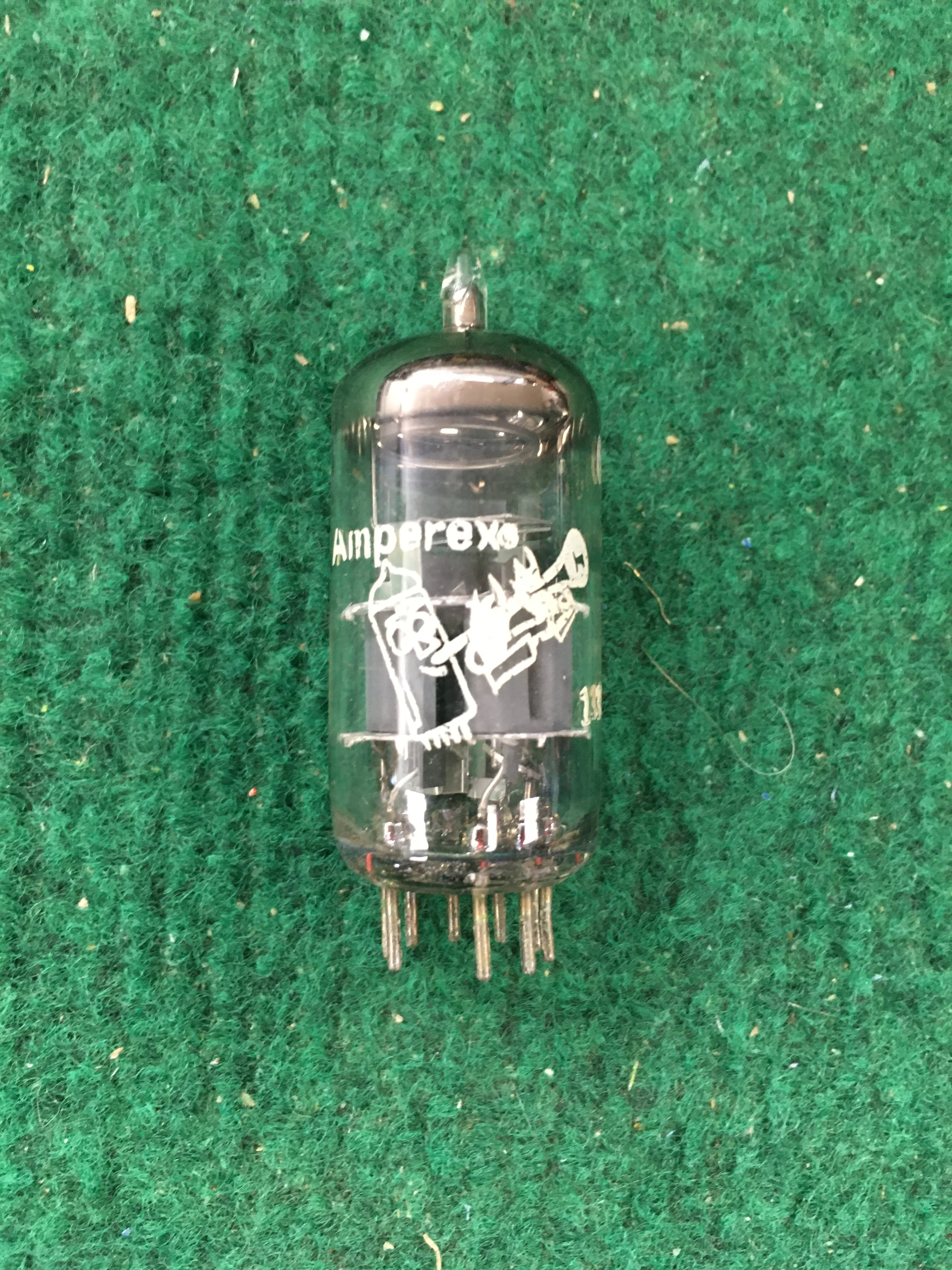 Amperex 6DJ8 Vacuum Tube * Tested 120/100 - Image 2