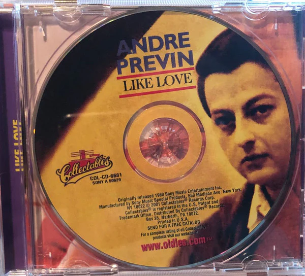 André Previn - Like Love (CD, Album, RM) (Near Mint (NM or M-)) - Image 3