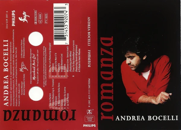 Andrea Bocelli - Romanza (Cass, Comp, Chr) (Near Mint (NM or M-)) - Image 2