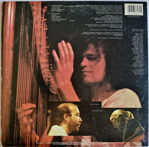 Andreas Vollenweider - Caverna Magica (...Under The Tree - In The Cave...) (LP, Album, Car) (Near Mint (NM or M-)) - Image 2
