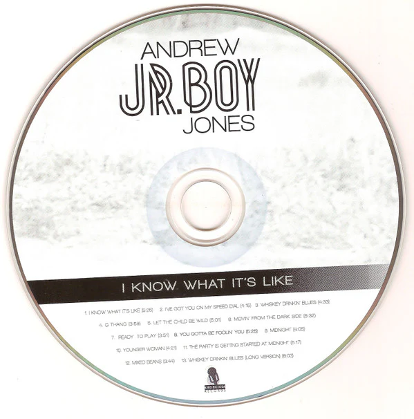 Andrew "Jr. Boy" Jones - I Know What It's Like (CD, Album) (Very Good Plus (VG+)) - Image 3