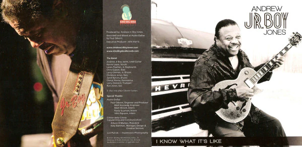 Andrew "Jr. Boy" Jones - I Know What It's Like (CD, Album) (Very Good Plus (VG+)) - Image 4