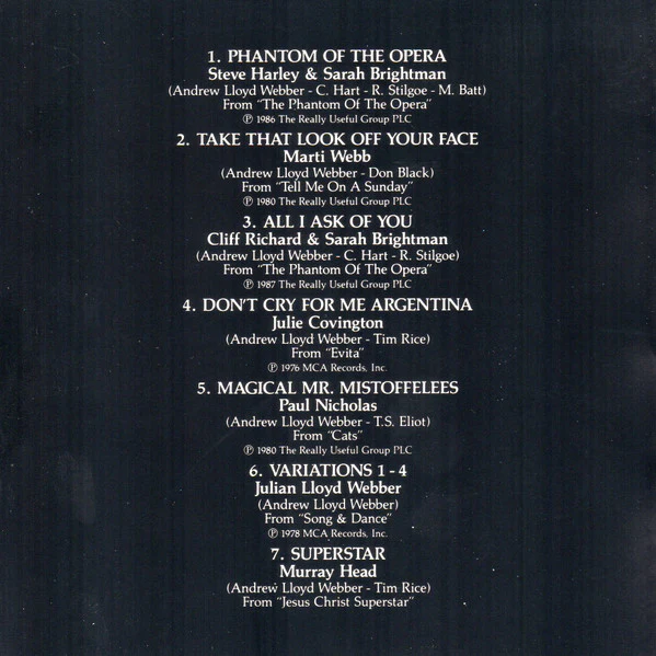 Andrew Lloyd Webber - The Premiere Collection The Best Of Andrew Lloyd Webber (The Original Recordings) (CD, Comp) (Very Good Plus (VG+)) - Image 4