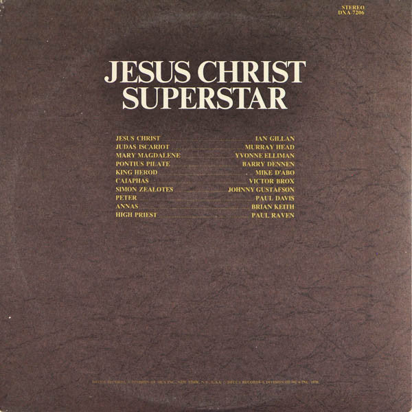 Andrew Lloyd Webber And Tim Rice - Jesus Christ Superstar - A Rock Opera (2xLP, Album) (Very Good (VG)) - Image 3