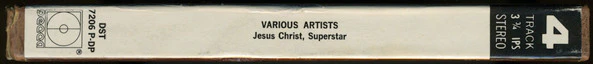 Andrew Lloyd Webber And Tim Rice - Jesus Christ Superstar - A Rock Opera (Reel, 4tr Stereo, 7" Reel, Album) (Very Good Plus (VG+)) - Image 3