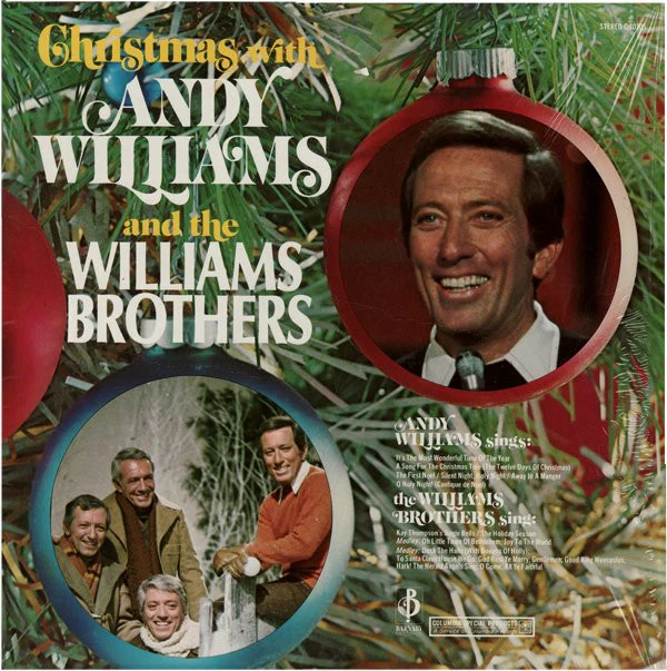 Andy Williams & The Williams Brothers - Christmas With Andy Williams And The Williams Brothers (LP, Comp, Ter) (Very Good Plus (VG+))