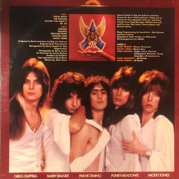 Angel  - Helluva Band (LP, Album, San) (Good Plus (G+)) - Image 2