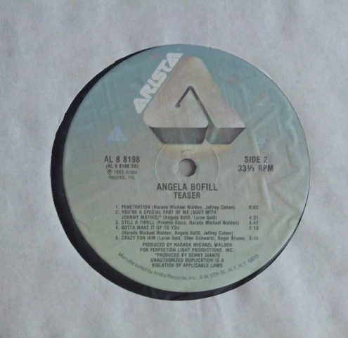 Angela Bofill - Teaser (LP, Album, Ind) (Very Good Plus (VG+)) - Image 4