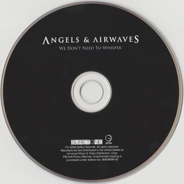 Angels & Airwaves - We Don't Need To Whisper (CD, Album, Club) (Mint (M)) - Image 3