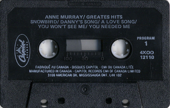 Anne Murray - Anne Murray's Greatest Hits (Cass, Comp, Club, Bla) (Near Mint (NM or M-)) - Image 3