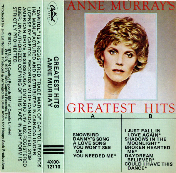 Anne Murray - Anne Murray's Greatest Hits (Cass, Comp, Club, Bla) (Near Mint (NM or M-)) - Image 5