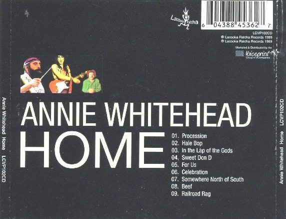 Annie Whitehead - Home (CD, Album) (Very Good Plus (VG+)) - Image 4