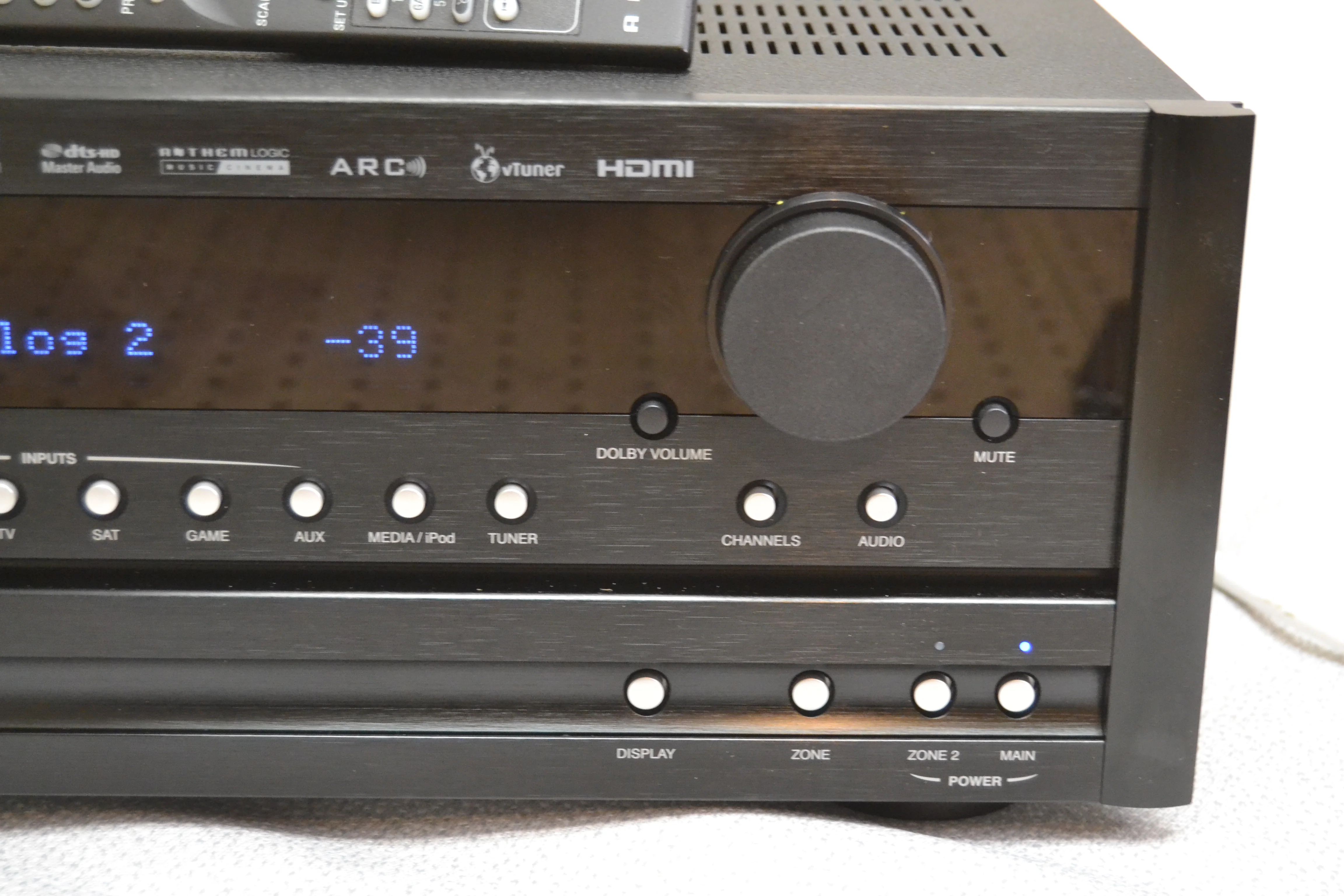 Anthem MAX500 Stereo Av Receiver * Remote * Manual - Image 5