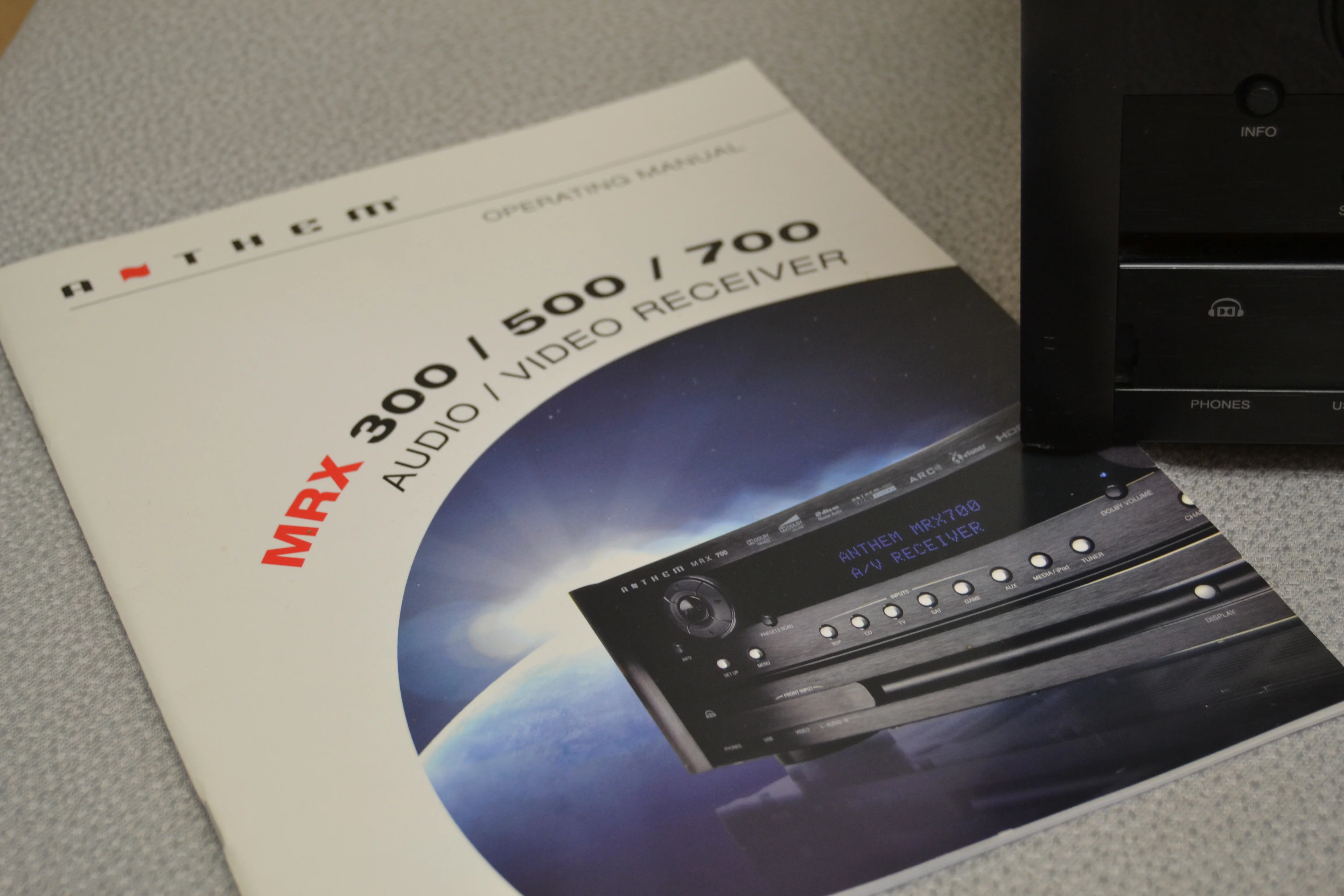 Anthem MAX500 Stereo Av Receiver * Remote * Manual - Image 6