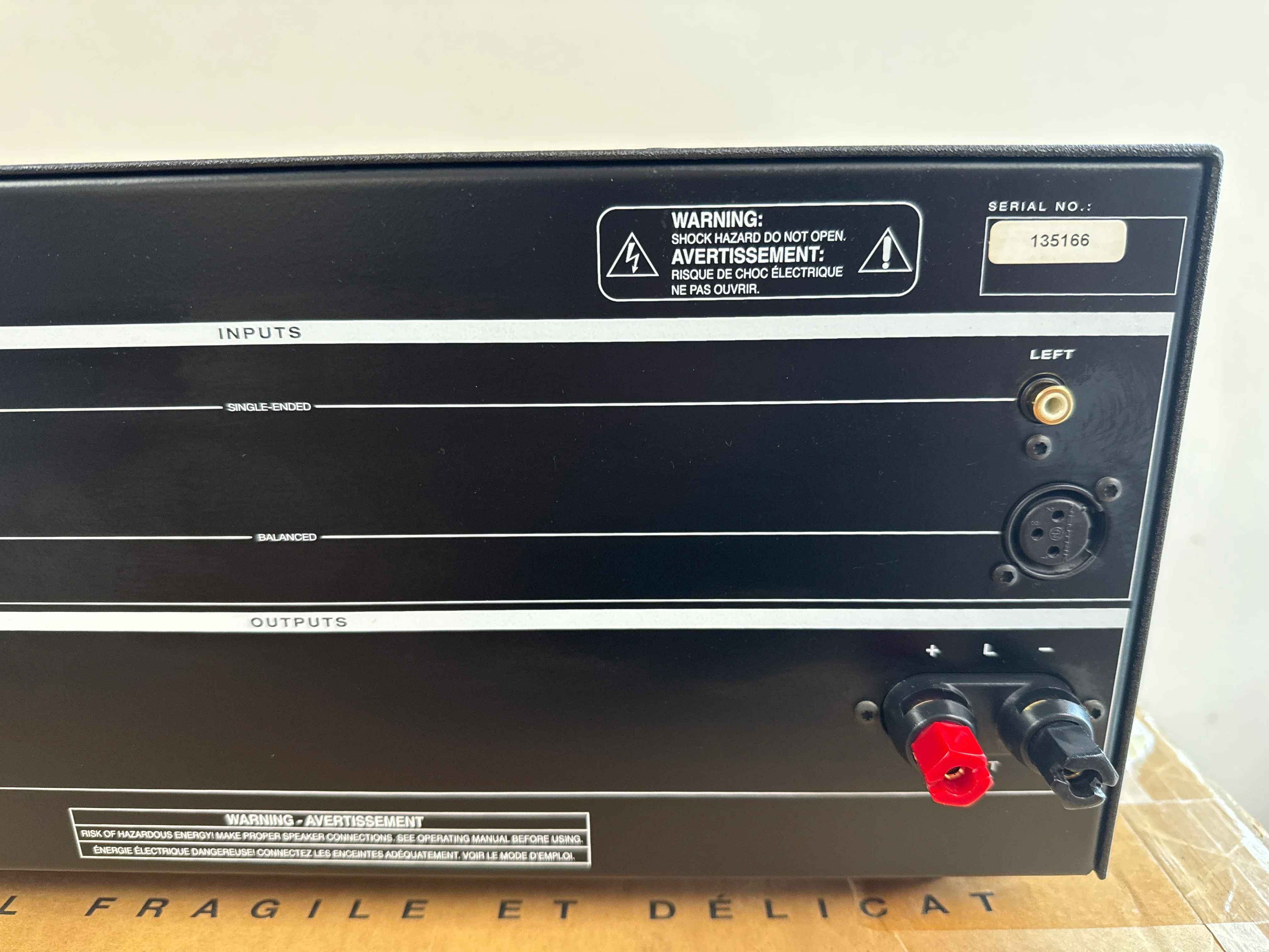 Anthem MCA20 Power Amplifier * Box - Image 7