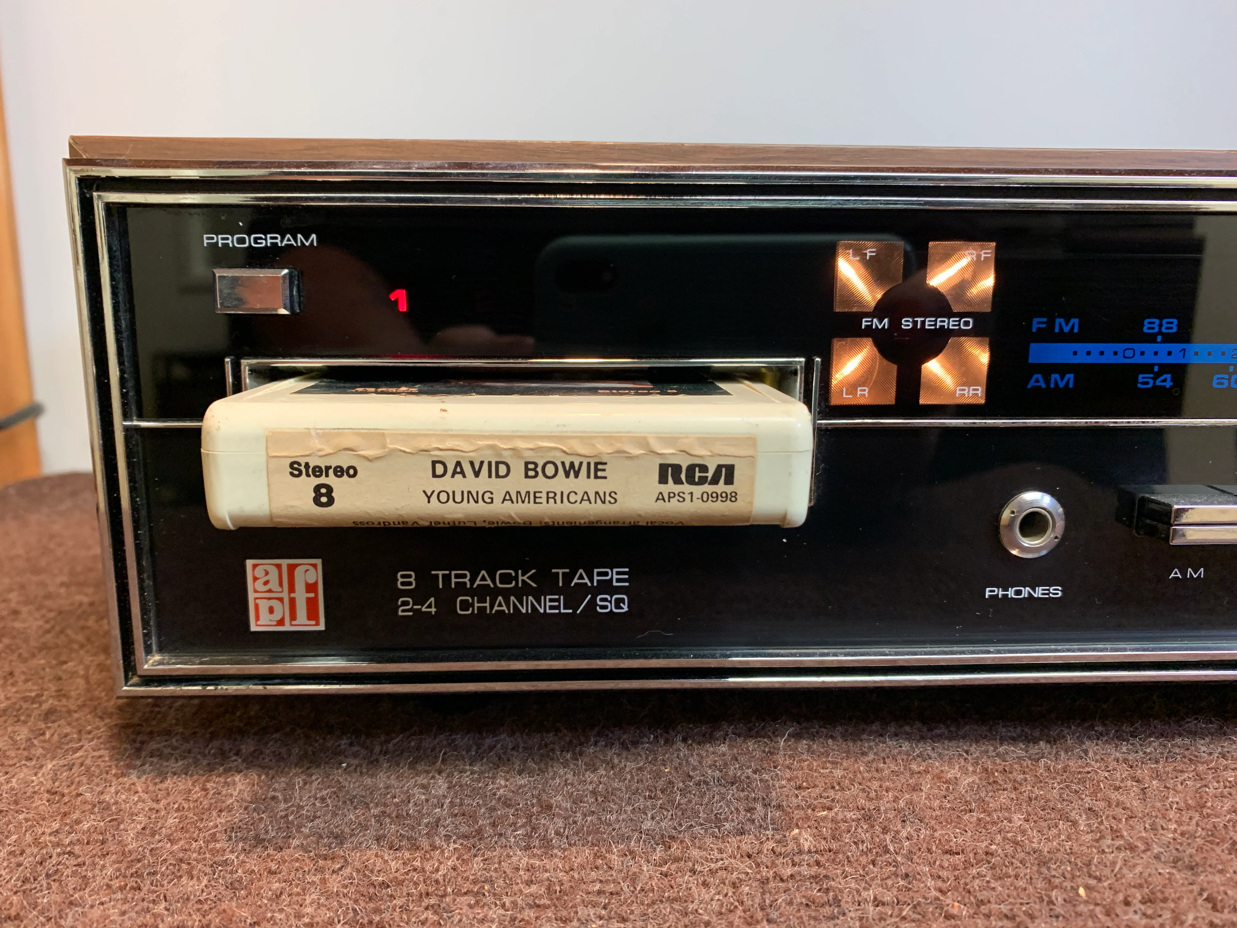 APF Electronics SQ362 Stereo Receiver with 8 Track Player - Image 2