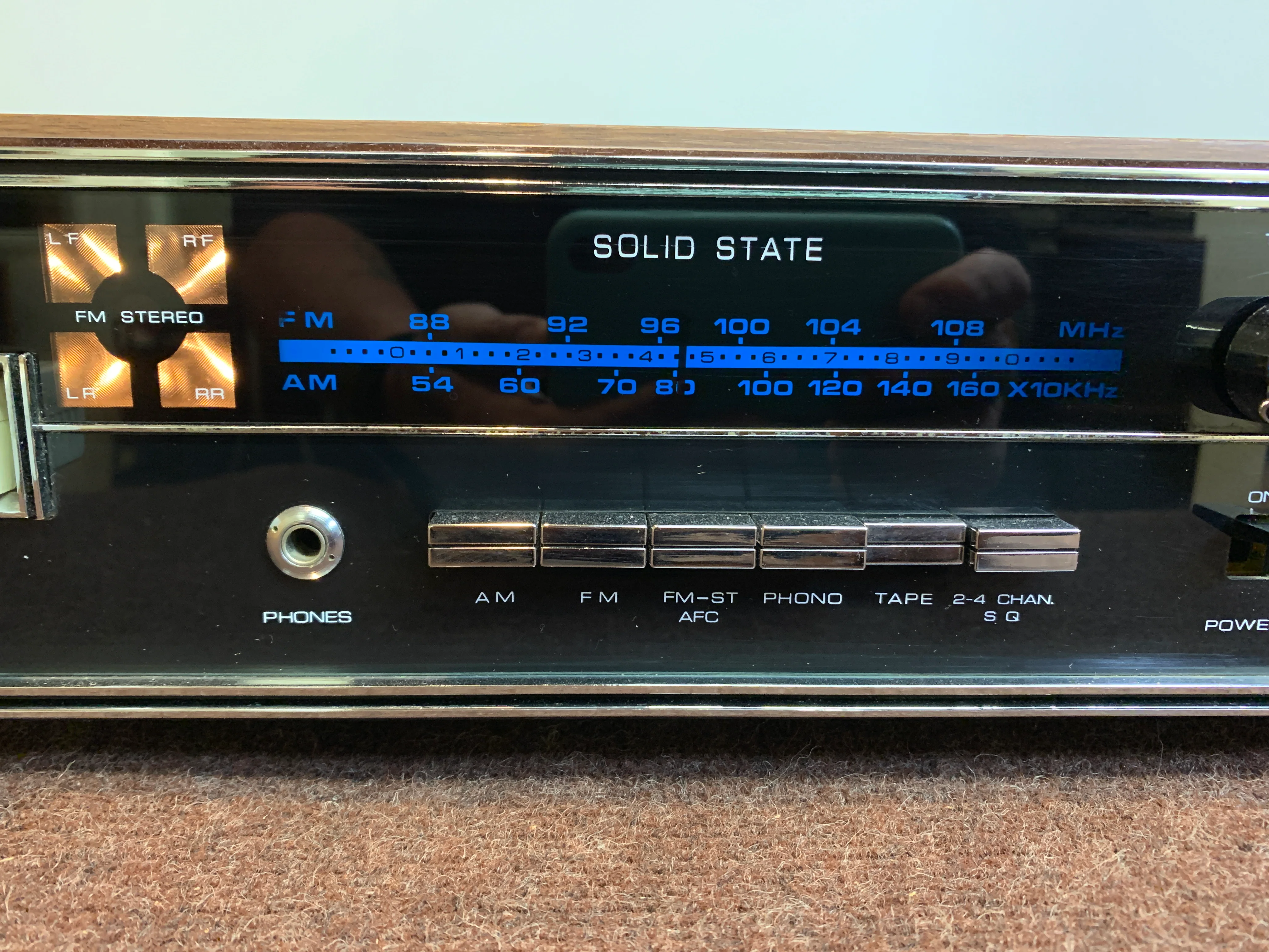 APF Electronics SQ362 Stereo Receiver with 8 Track Player - Image 3
