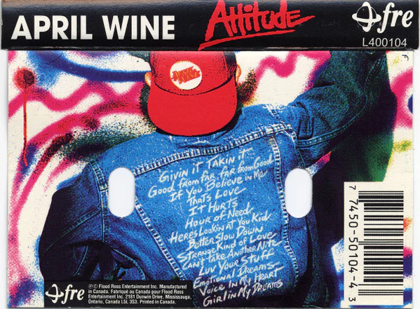 April Wine - Attitude (Cass, Album, Dol) (Near Mint (NM or M-)) - Image 2