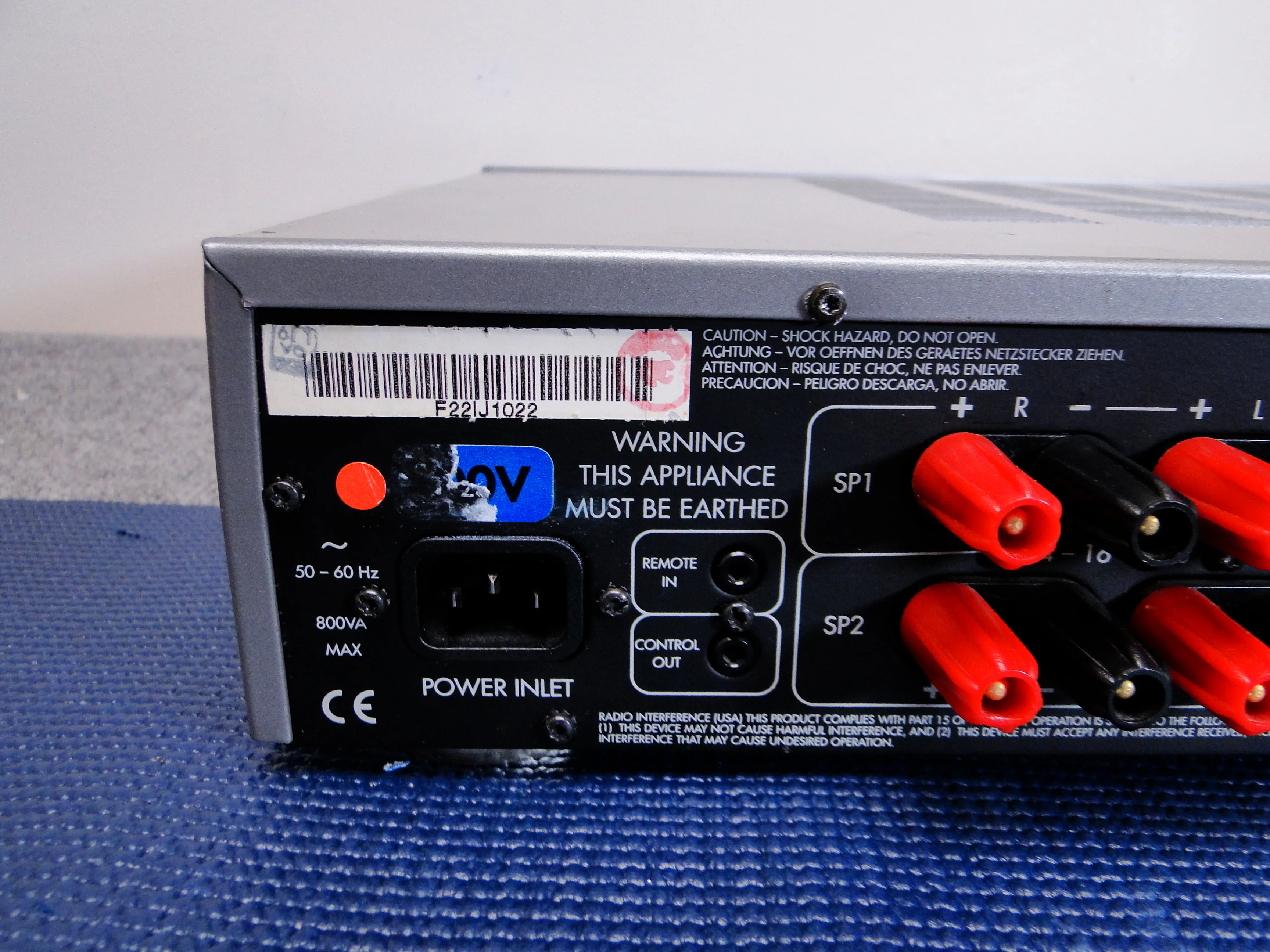 Arcam RMJ A22 Stereo Integrated Amplifier - Image 11