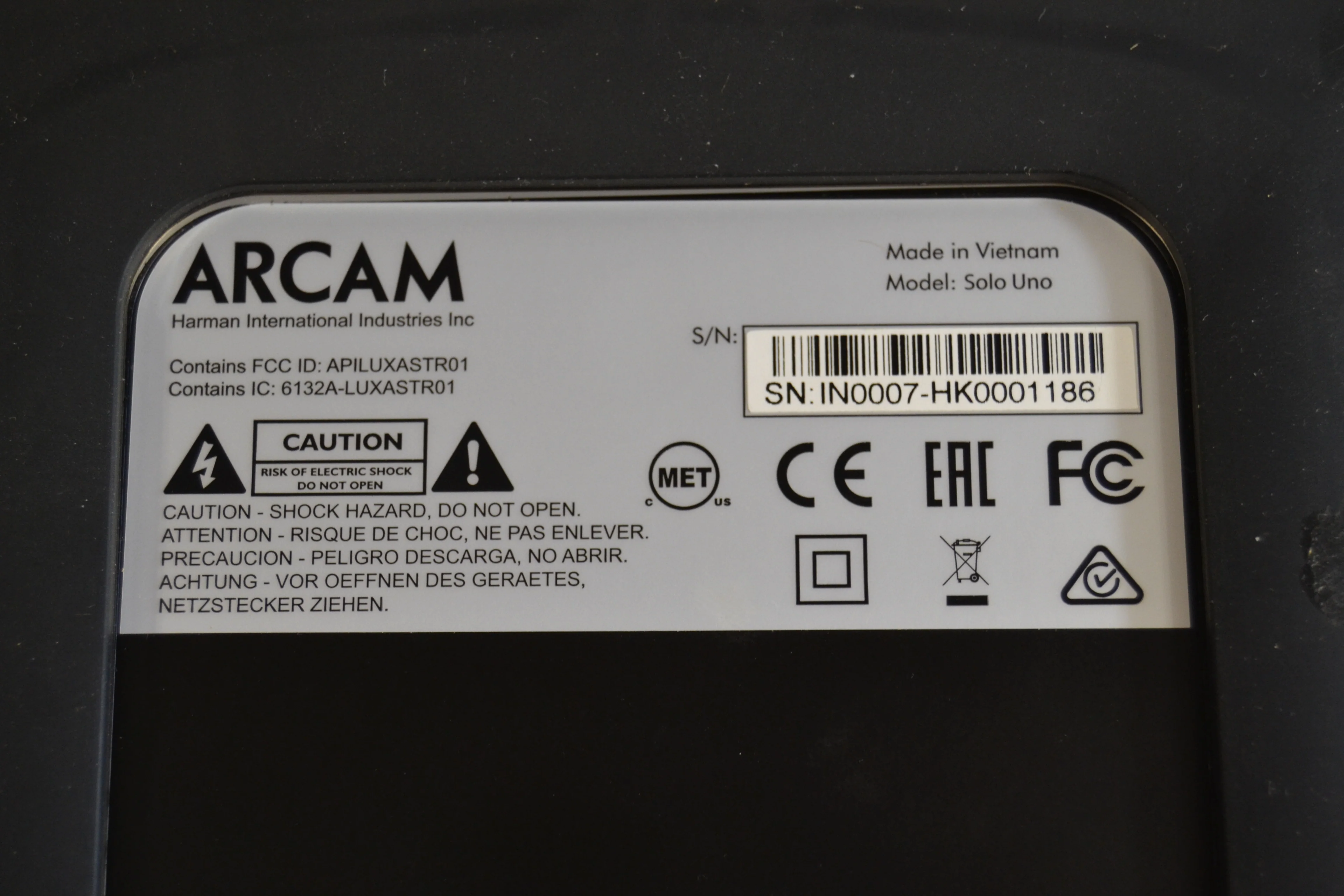 Arcam Solo Uno * Streamer with built-in amplifier * 25W RMS - Image 9