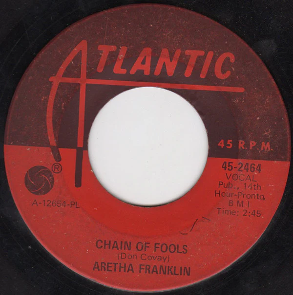 Aretha Franklin - Chain Of Fools / Prove It (7", Single, PL ) (Very Good Plus (VG+))