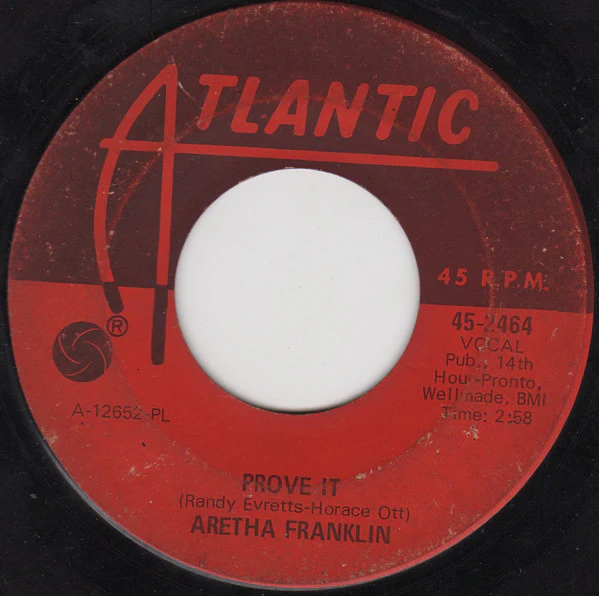Aretha Franklin - Chain Of Fools / Prove It (7", Single, PL ) (Very Good Plus (VG+)) - Image 2