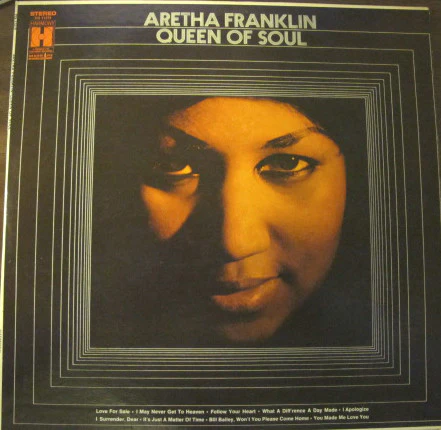 Aretha Franklin - Queen Of Soul (LP, Comp) (Very Good Plus (VG+))