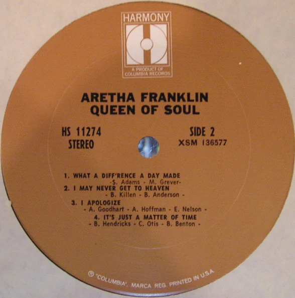 Aretha Franklin - Queen Of Soul (LP, Comp) (Very Good Plus (VG+)) - Image 4