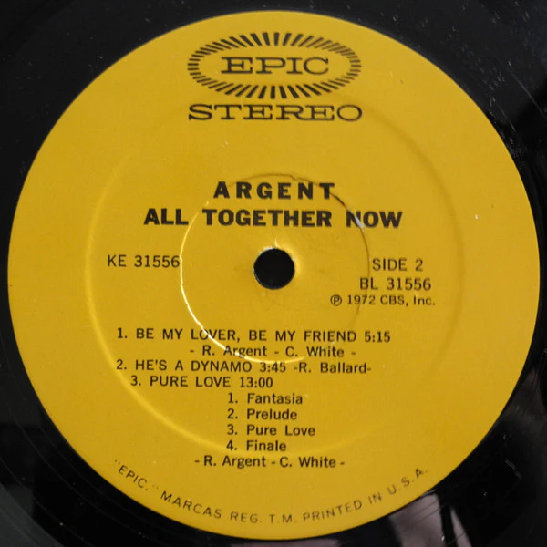 Argent - All Together Now (LP, Album, Uni) (Very Good Plus (VG+)) - Image 4