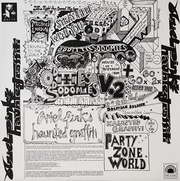 Ariel Pink's Haunted Graffiti - Odditties Sodomies Vol. 2 (LP, Comp) NEW & SEALED - Image 4