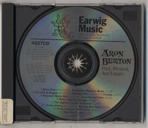Aron Burton - Past, Present & Future (CD, Album) (Very Good Plus (VG+)) - Image 3