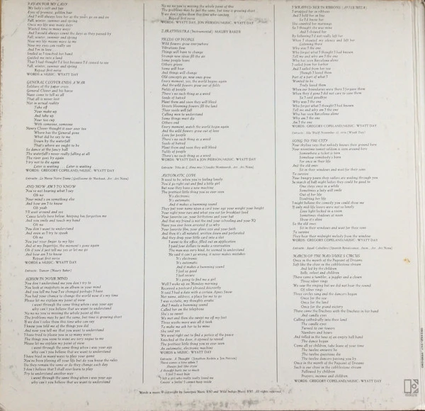 Ars Nova - Ars Nova (LP, Album, Ter) (Near Mint (NM or M-)) - Image 3