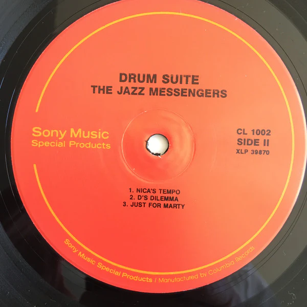 Art Blakey & The Jazz Messengers - Drum Suite (LP, Album, Mono, RE) (Very Good (VG)) - Image 4