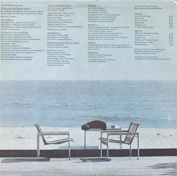 Art Garfunkel - Watermark (LP, Album, Ter) (Very Good Plus (VG+)) - Image 2