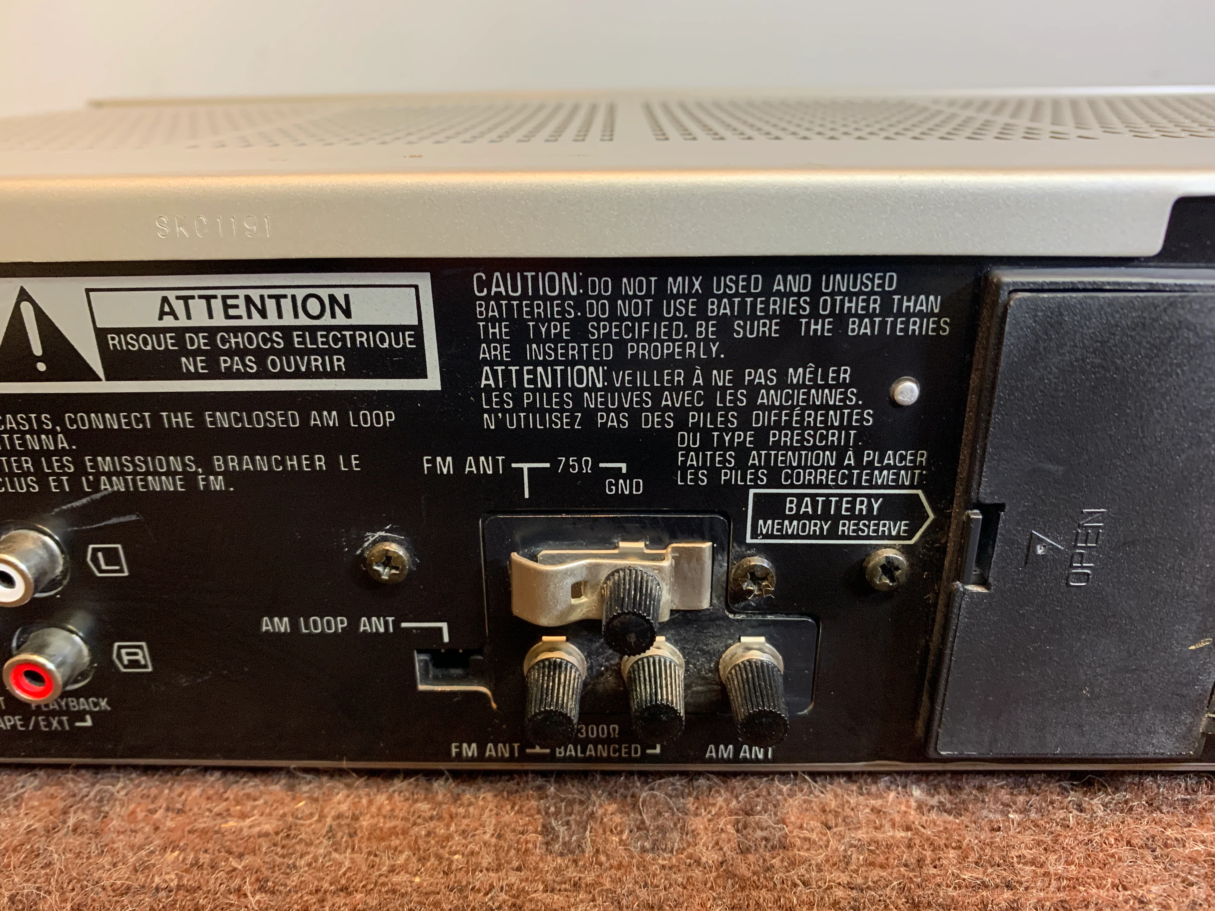 AS IS - Technics SA-150 Stereo Receiver * 27W RMS * 1984 - Image 12