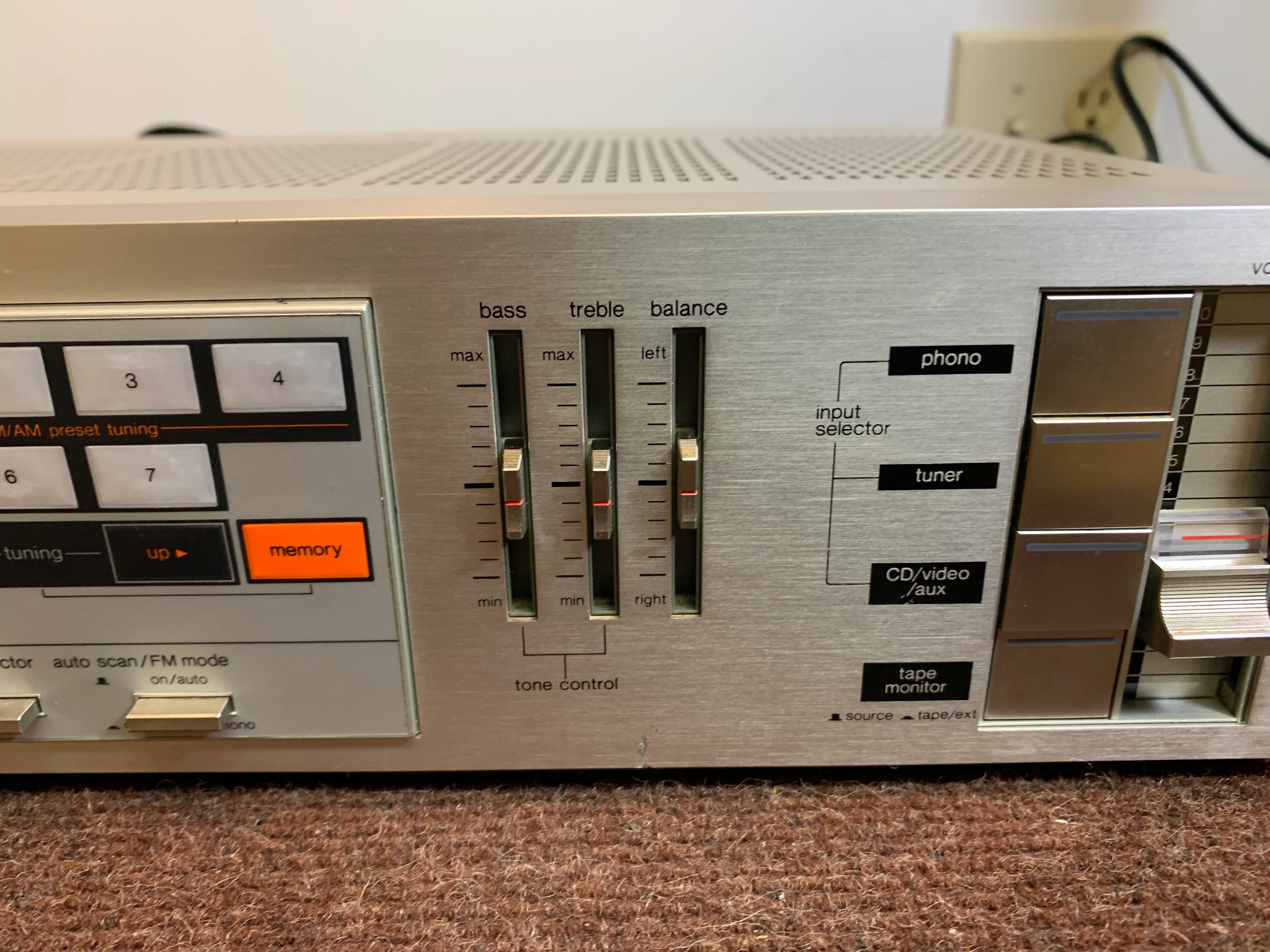 AS IS - Technics SA-150 Stereo Receiver * 27W RMS * 1984 - Image 5