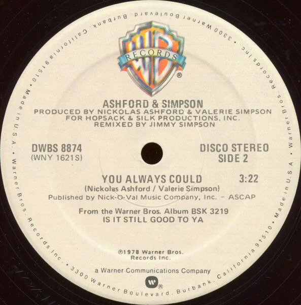Ashford & Simpson - Found A Cure (12", Mon) (Very Good Plus (VG+)) - Image 2