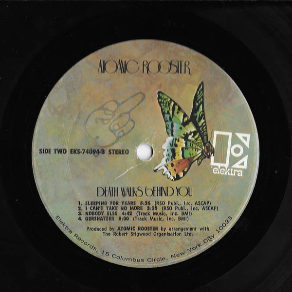 Atomic Rooster - Death Walks Behind You (LP, Album, RE, Pit) (Very Good Plus (VG+)) - Image 4