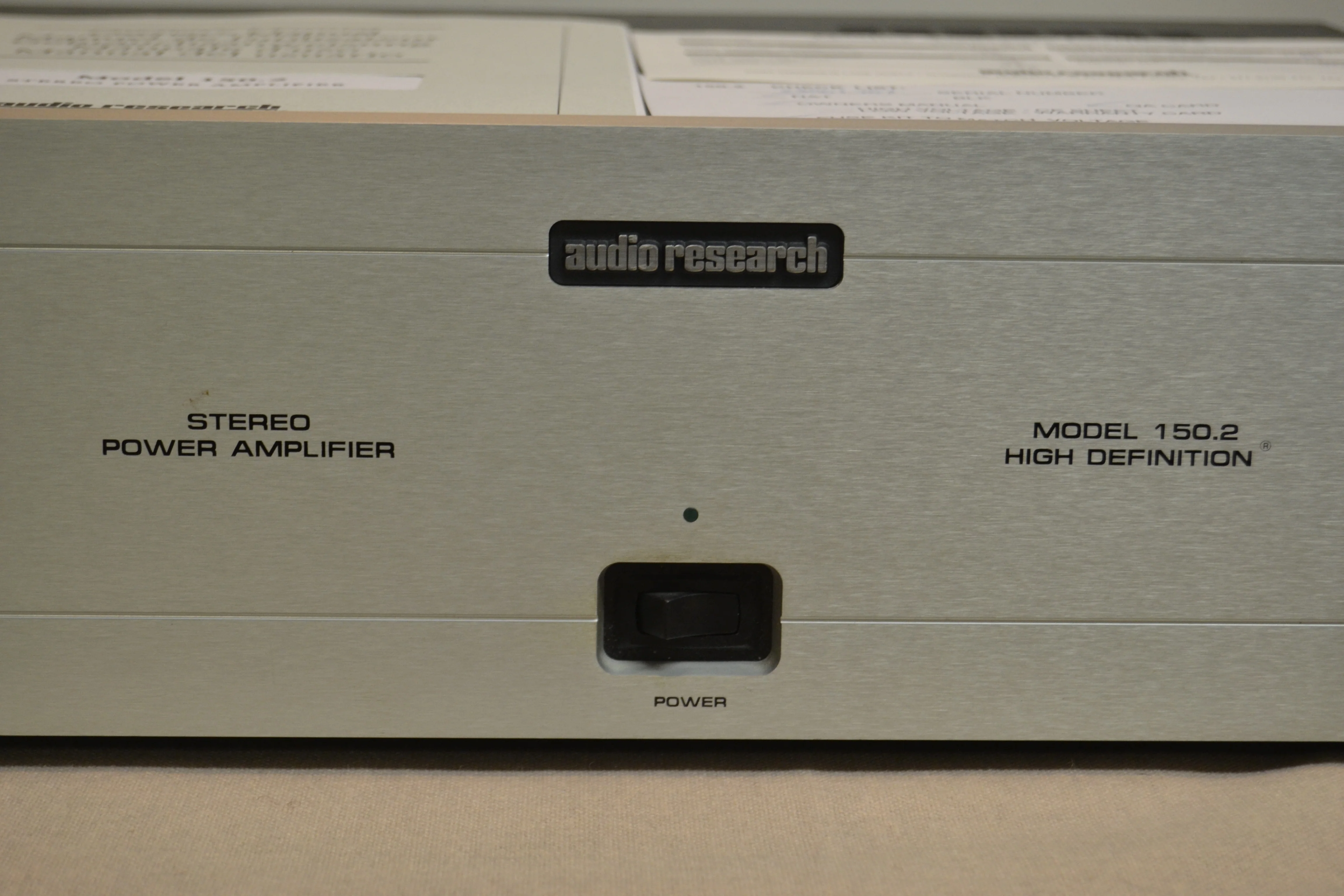Audio Research 150.2 Power Amplifier * 150W RMS * Manuals * Original Box - Image 4