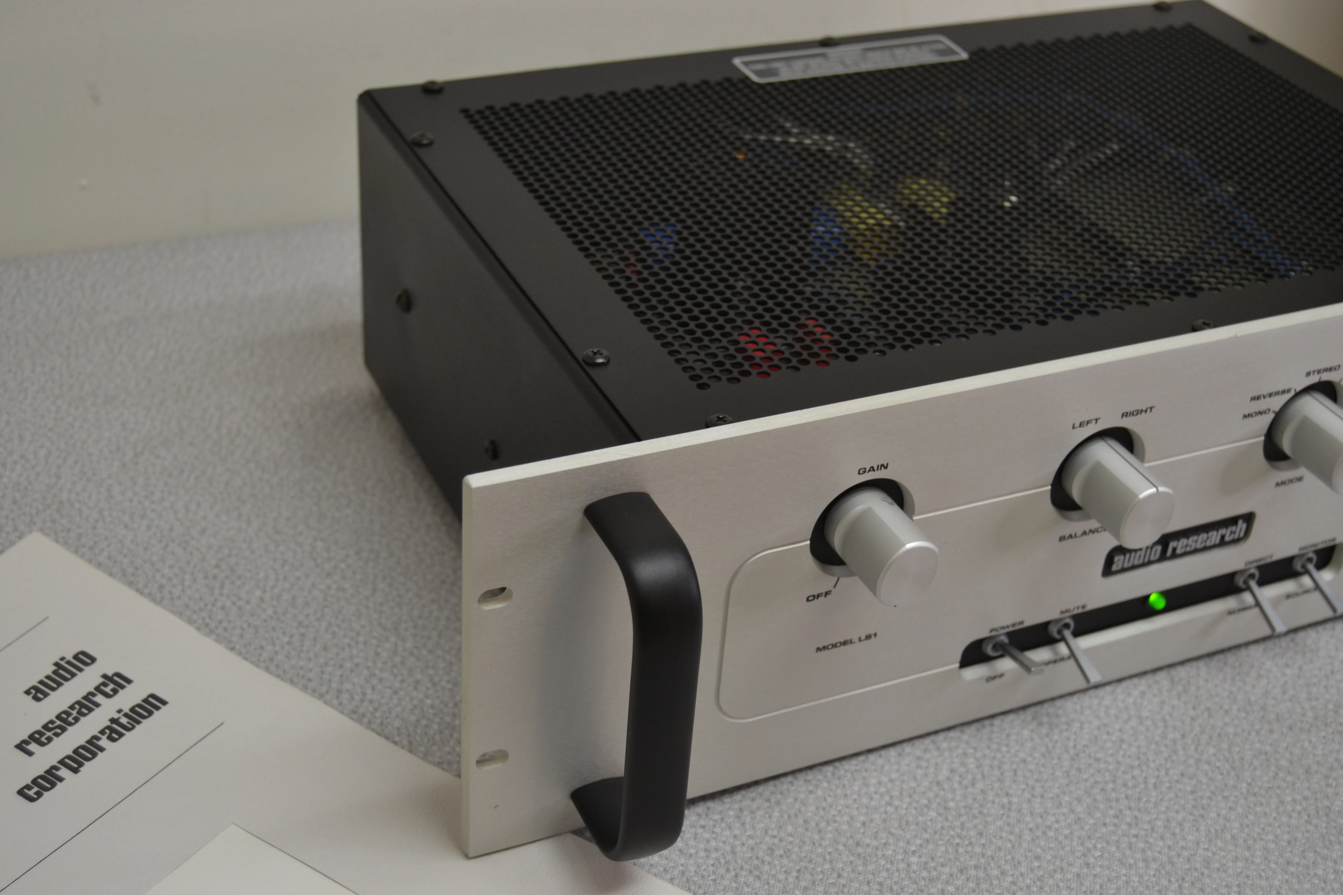 Audio Research LS1 Hybrid Stereo Preamplifier * 1989 * Manual - Image 8