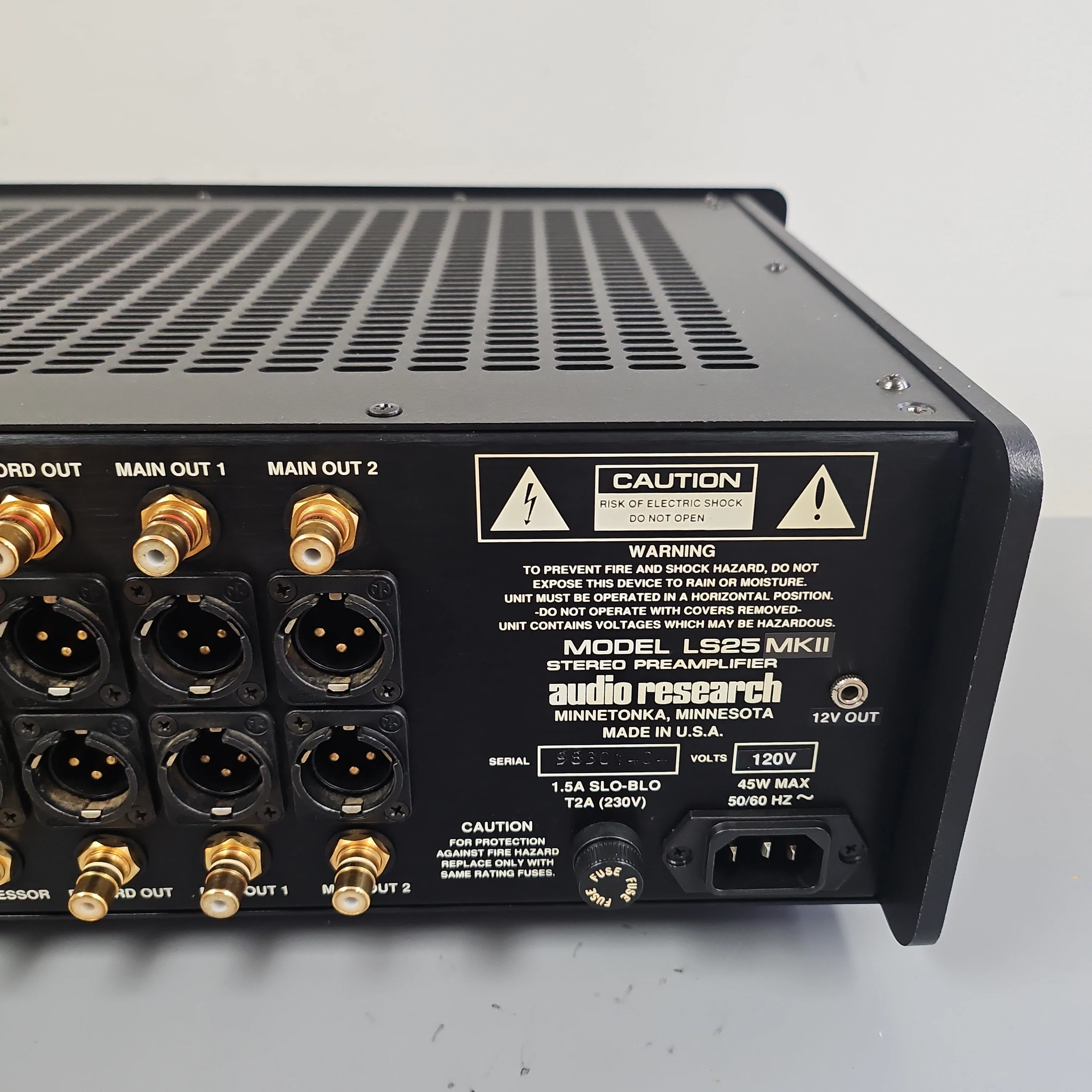 Audio Research LS25 Vacuum Tube Preamplifier - Image 11