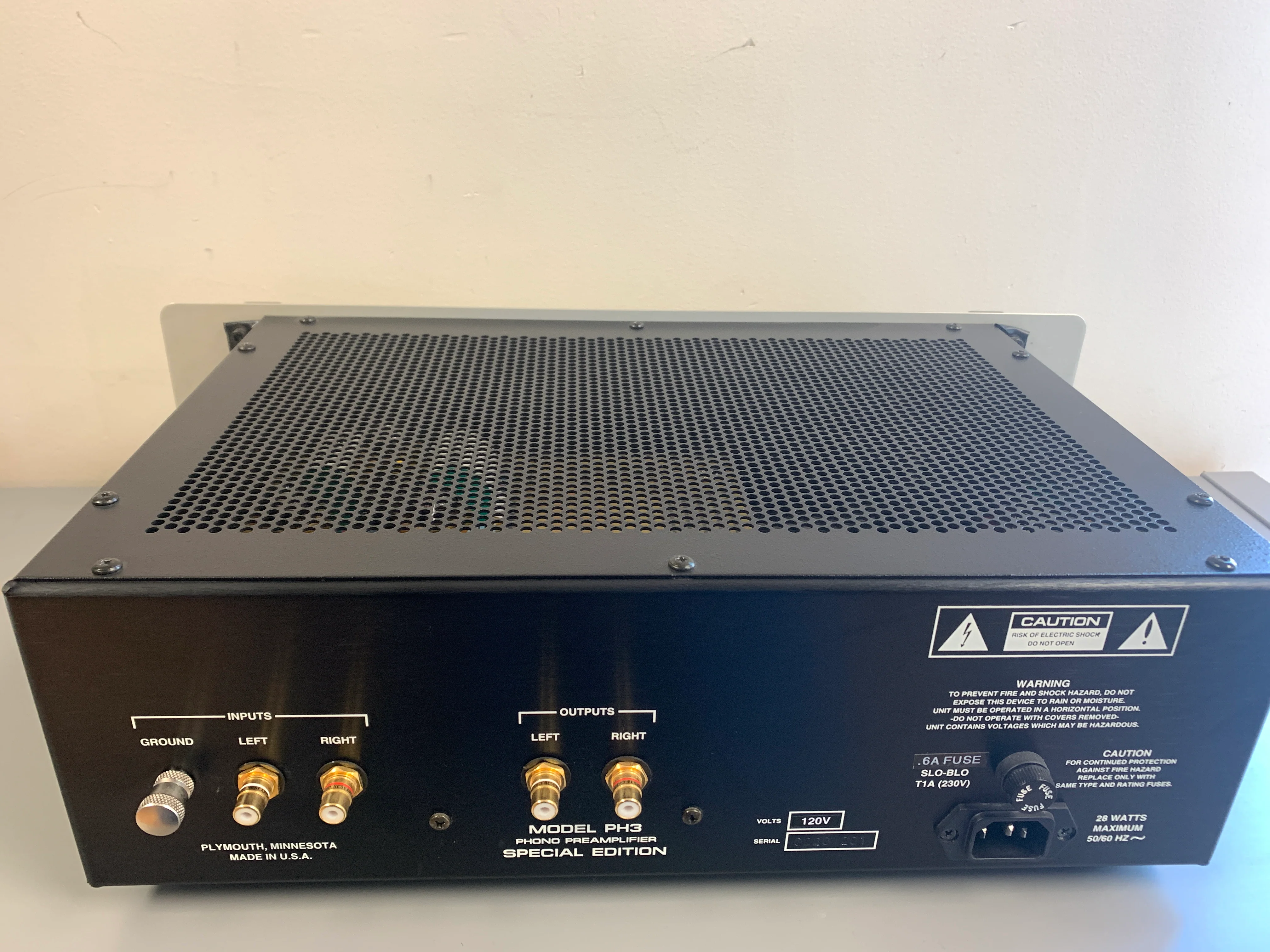 Audio Research PH3-SE Tube Phono Preamp * Special Edition * Box * Manual - Image 8