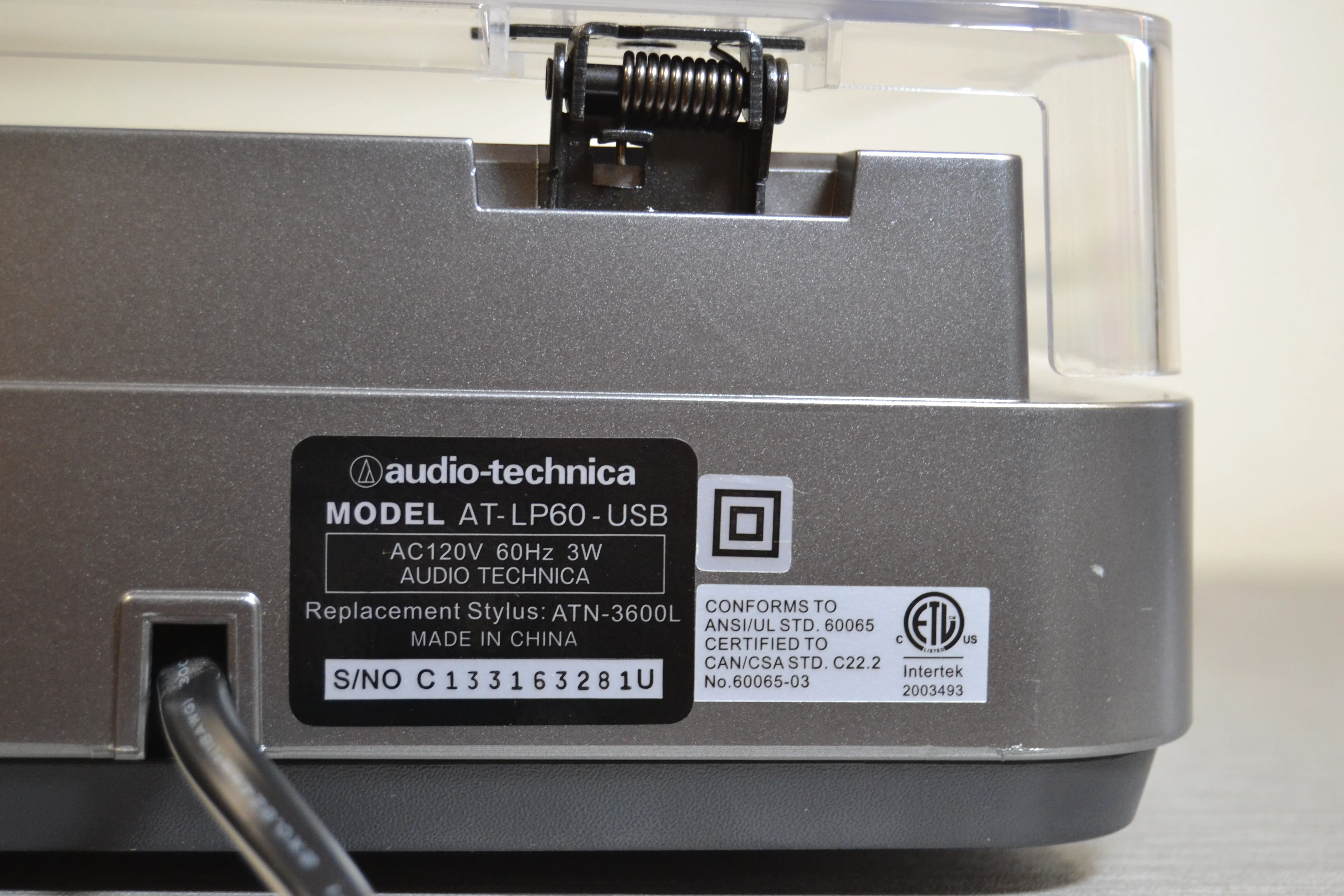 Audio Technica AT-LP60 USB Turntable - Image 14