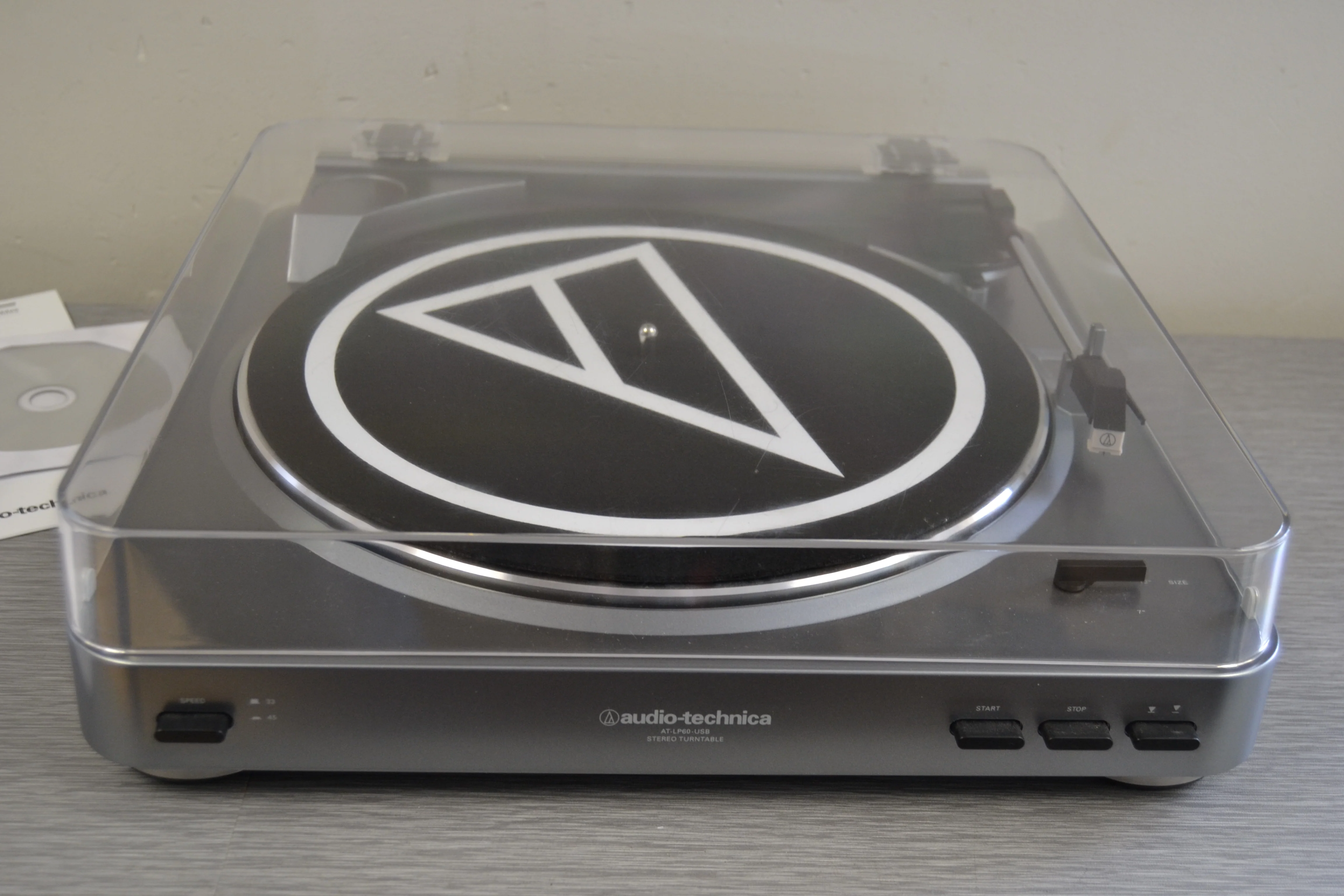 Audio Technica AT-LP60USB Turntable * Manual * Software * Cables - Image 2
